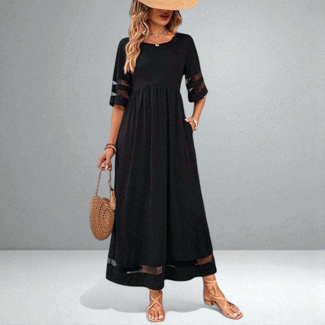 Michaela - Boho Tummy Coverage Dress
