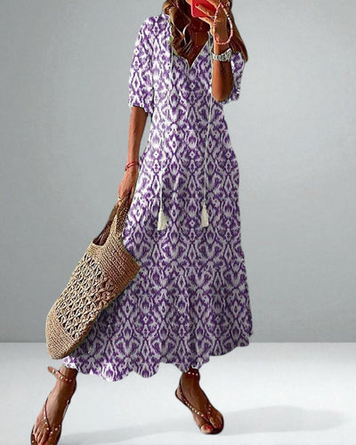The Dianna Boho Tummy Coverage Dress