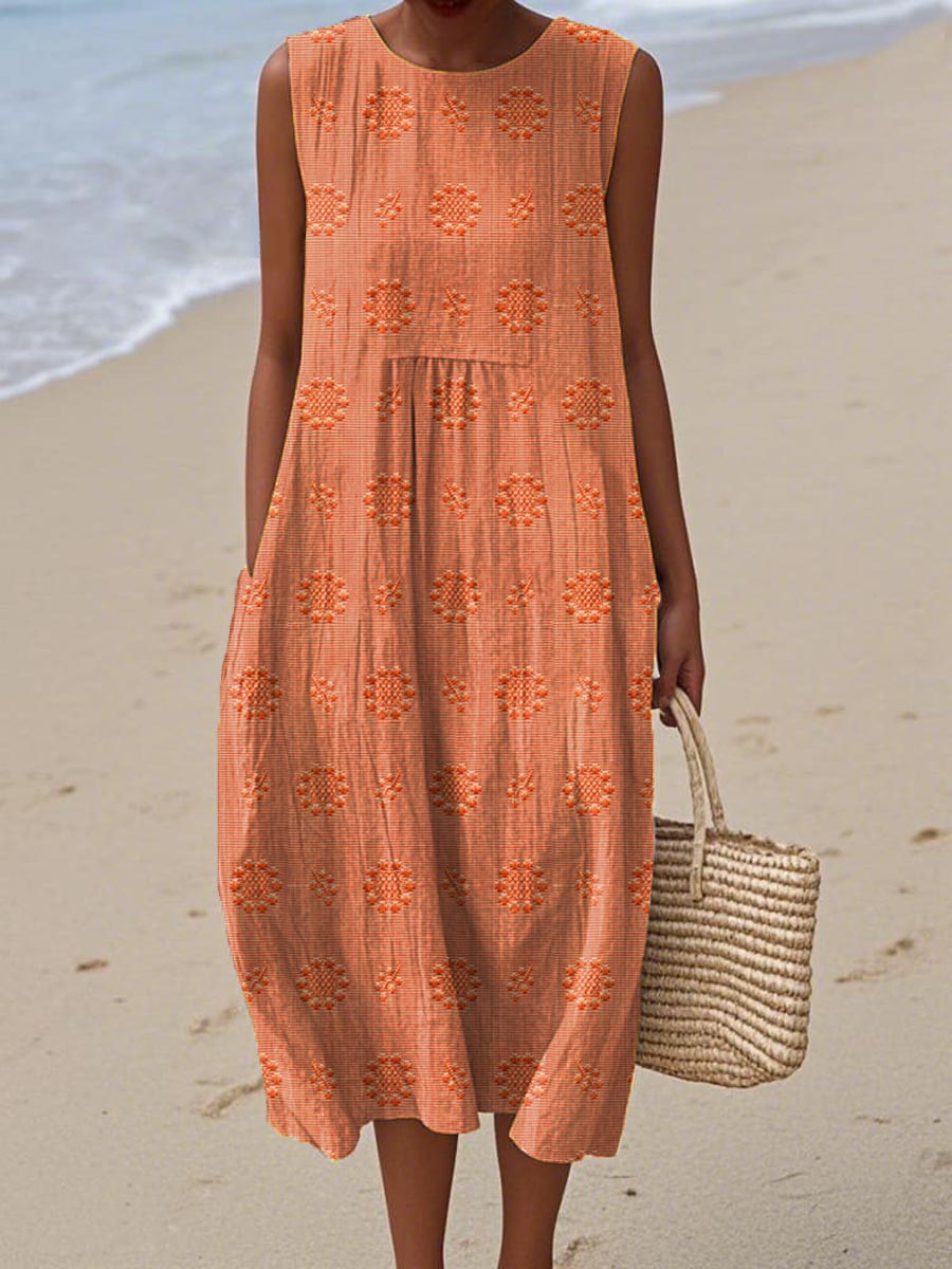 The Katerina Cotton Pocket Dress