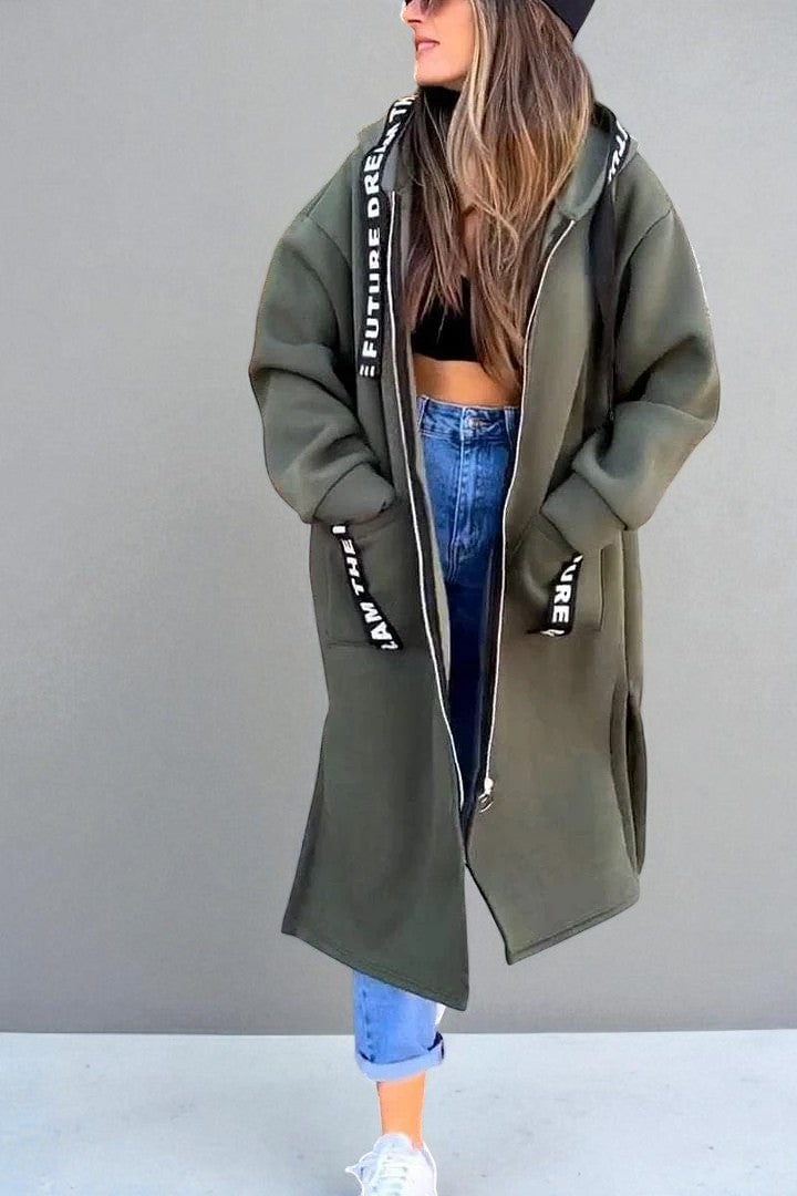 The Mila Hooded Long Coat