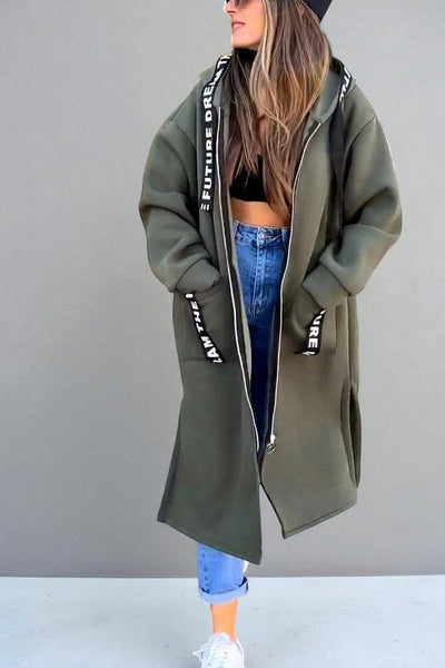The Mila Hooded Long Coat