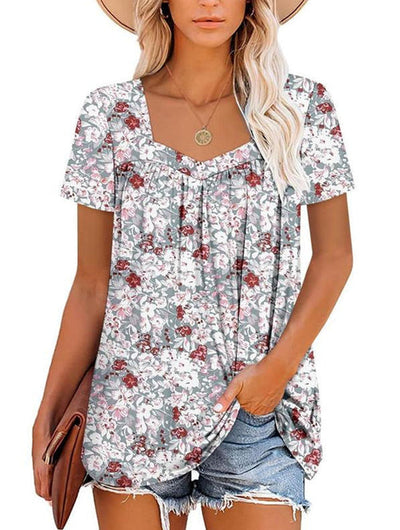 The Vicky Floral Top