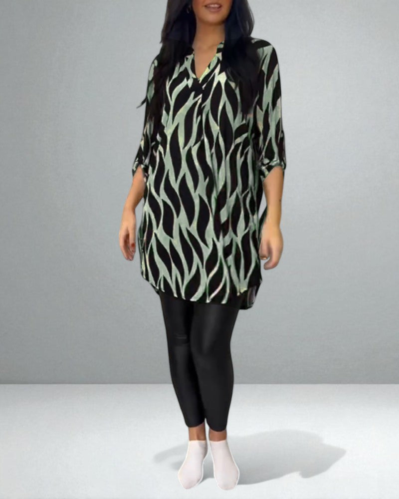 The Fiora Patterned Top