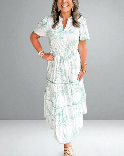 The Eloise Toile Maxi Dress