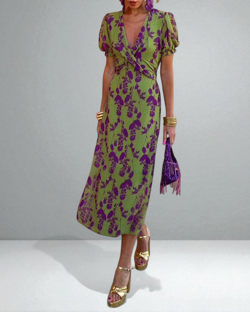 The Cerine Floral Dress