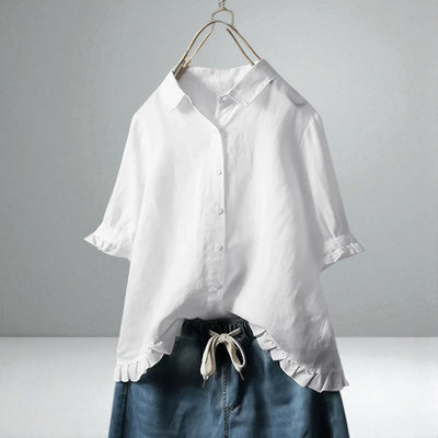 The Viera Pleated Blouse