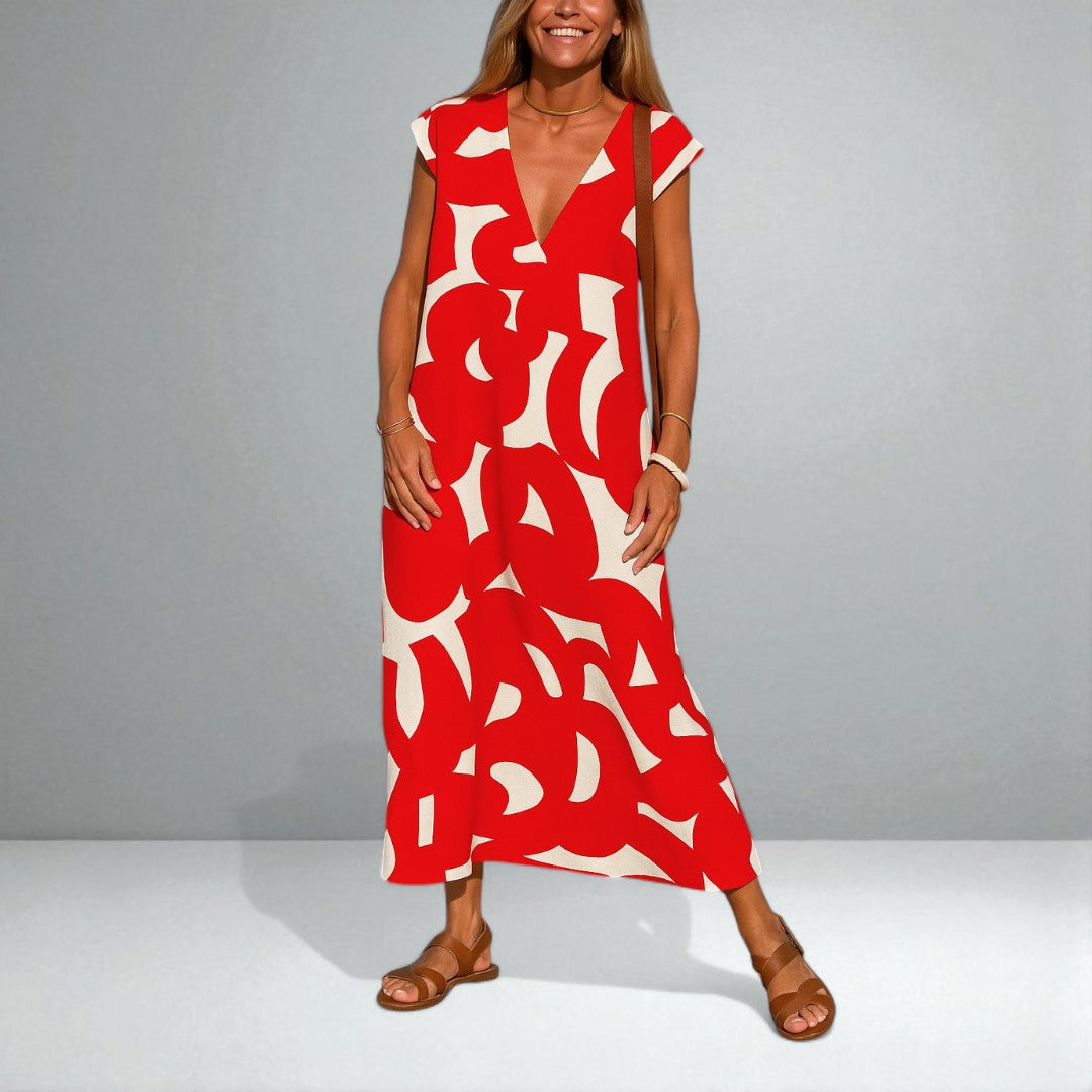 The Valerie V-Loop Dress