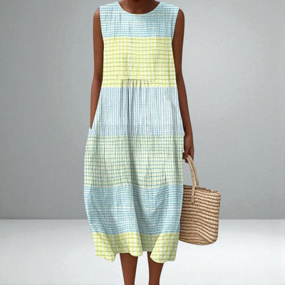 The Eliza Striped Cotton Dress