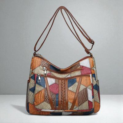 The Leona Mosaic Shoulder Bag