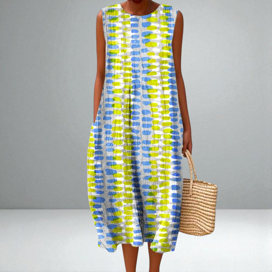 The Eliza Striped Cotton Dress