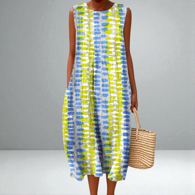 The Eliza Striped Cotton Dress
