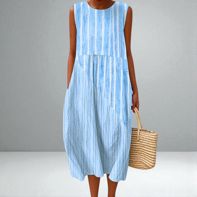 The Eliza Striped Cotton Dress