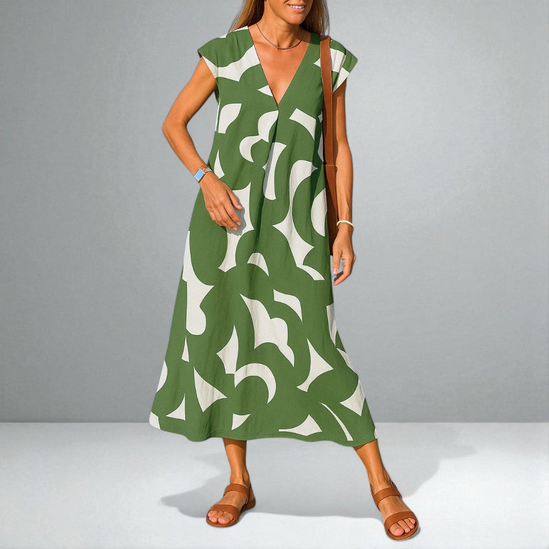 The Valerie V-Loop Dress
