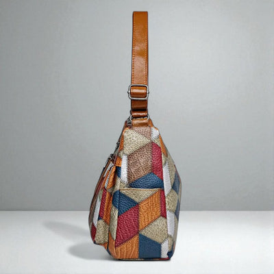 The Leona Mosaic Shoulder Bag