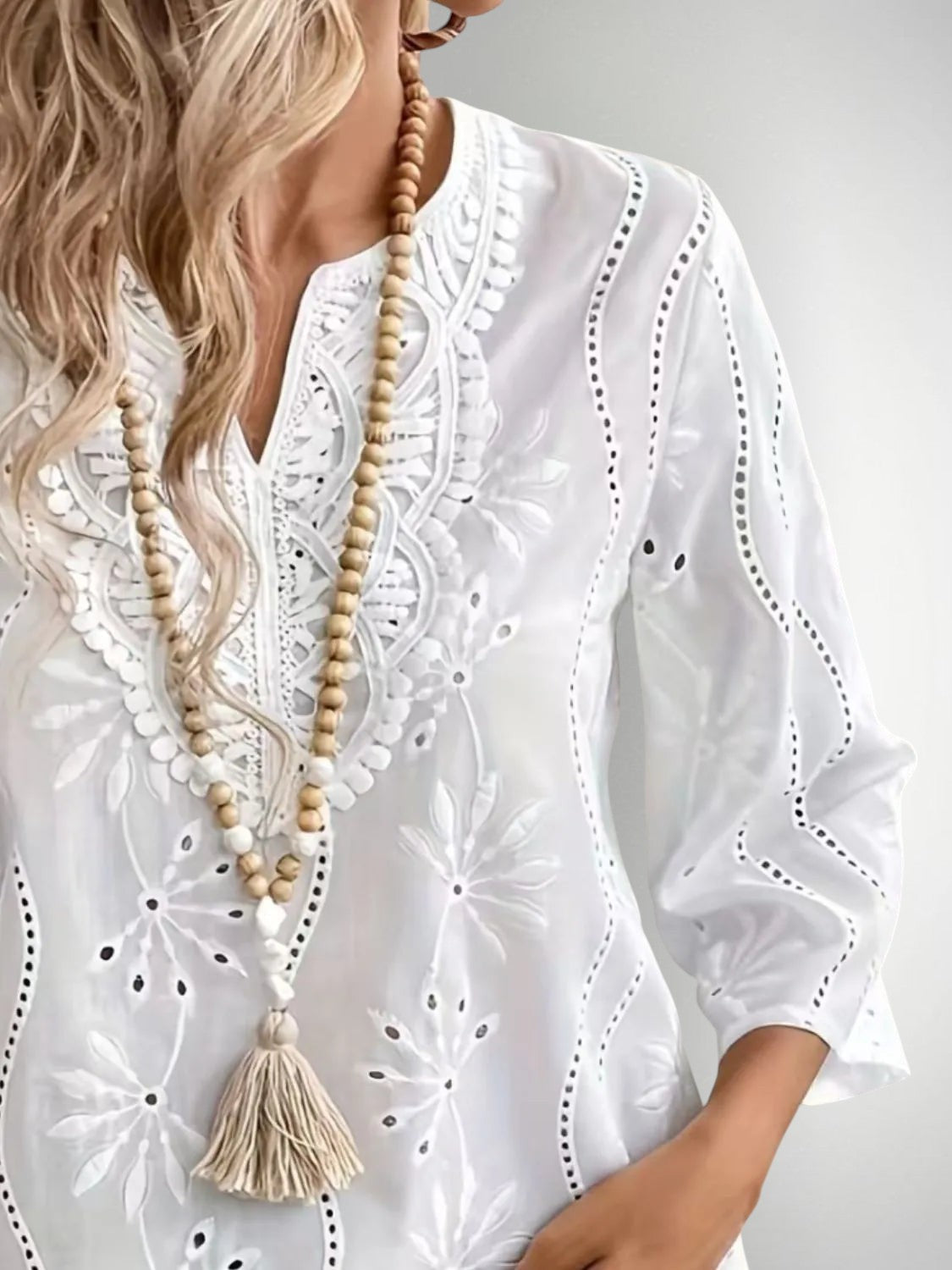 The Lila Embroidered Blouse