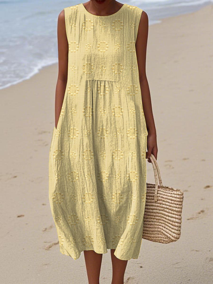 The Katerina Cotton Pocket Dress