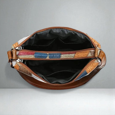 The Leona Mosaic Shoulder Bag
