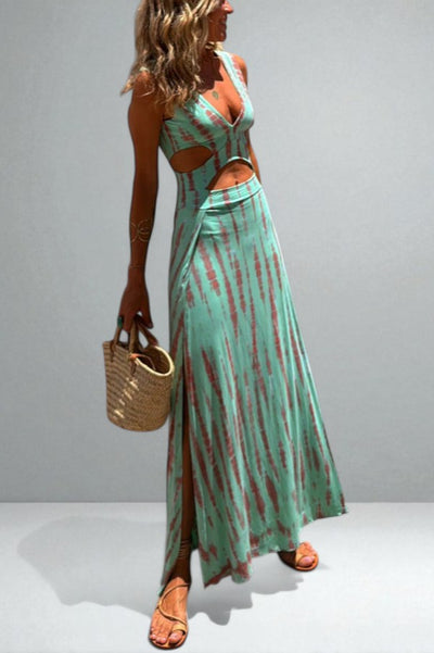 The Bianca Cut-Out Cotton Dress