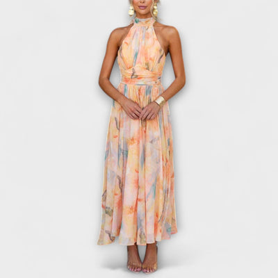 The Cristal Watercolor Dress