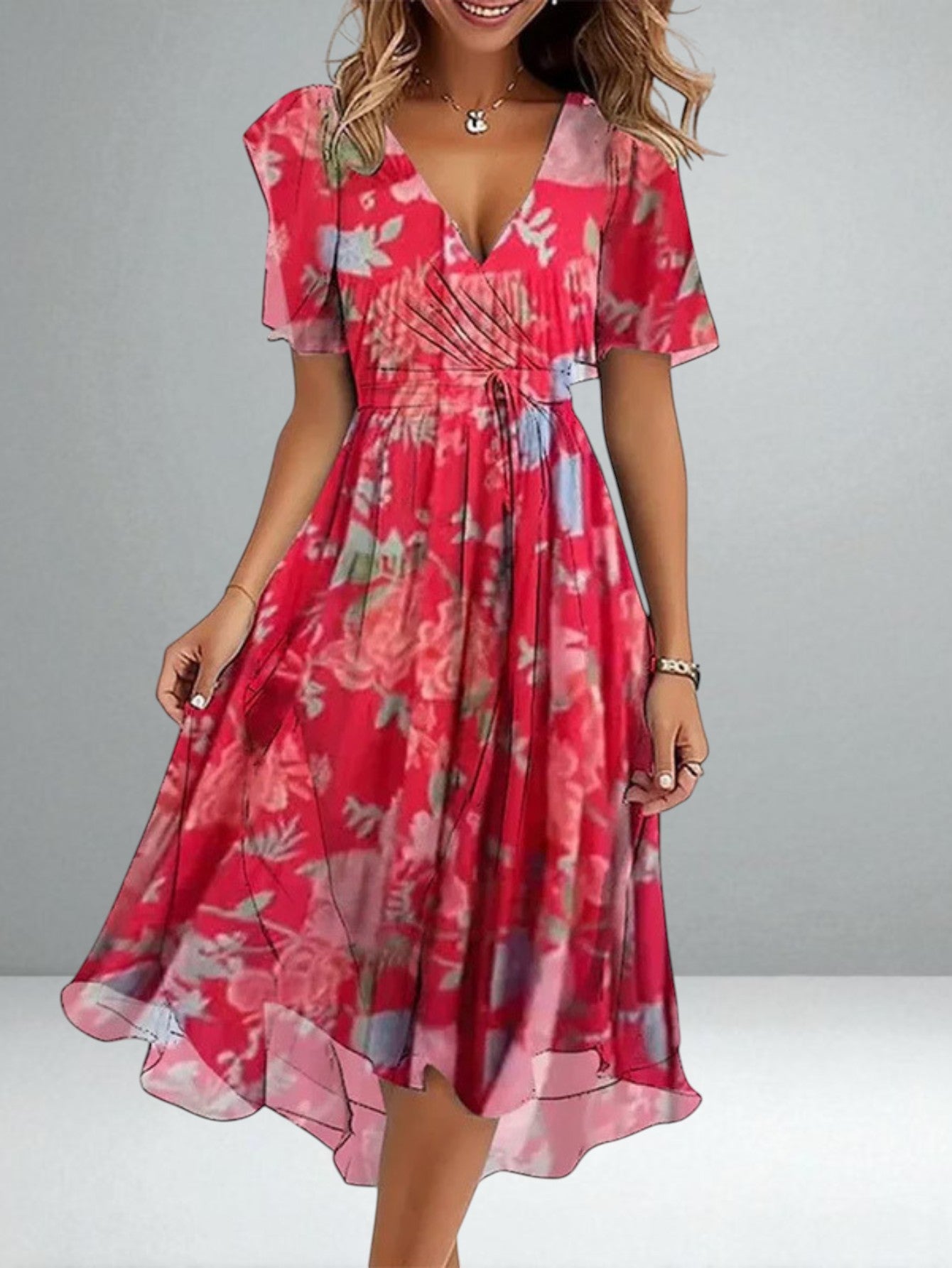 The Elena Gradient Dress