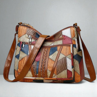 The Leona Mosaic Shoulder Bag