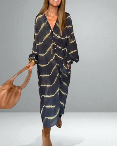 The Julia Striped Maxi Dress