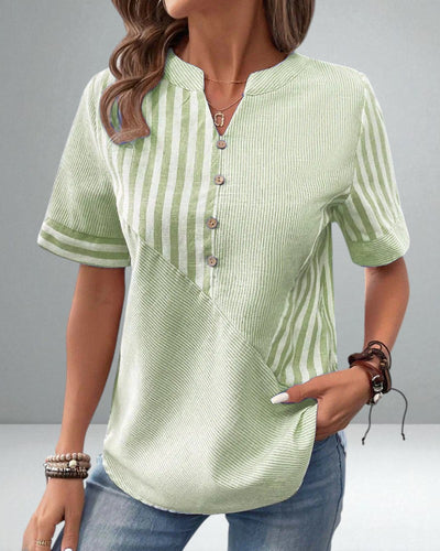 The Sandra Striped Top