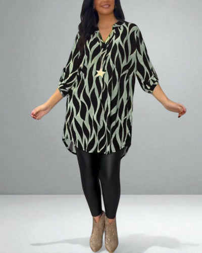The Fiora Patterned Top