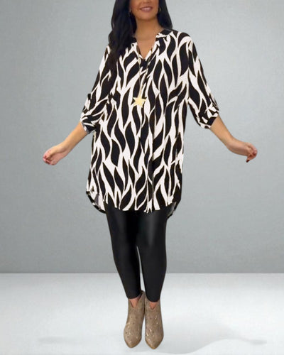 The Fiora Patterned Top