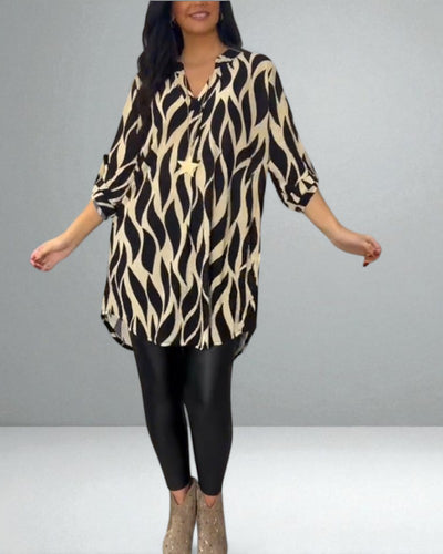 The Fiora Patterned Top