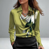 Green Floral Print / XS