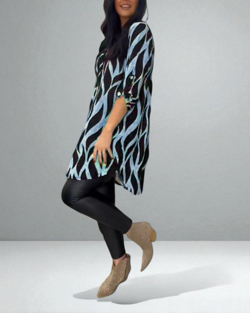 The Fiora Patterned Top