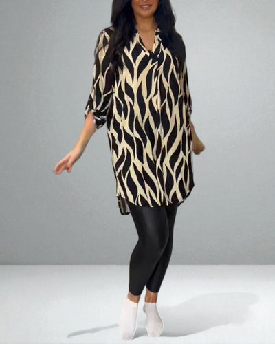 The Fiora Patterned Top