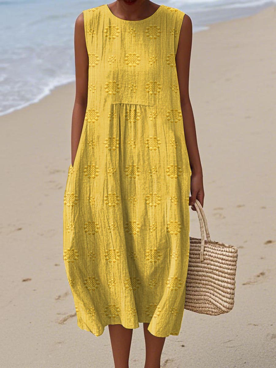 The Katerina Cotton Pocket Dress