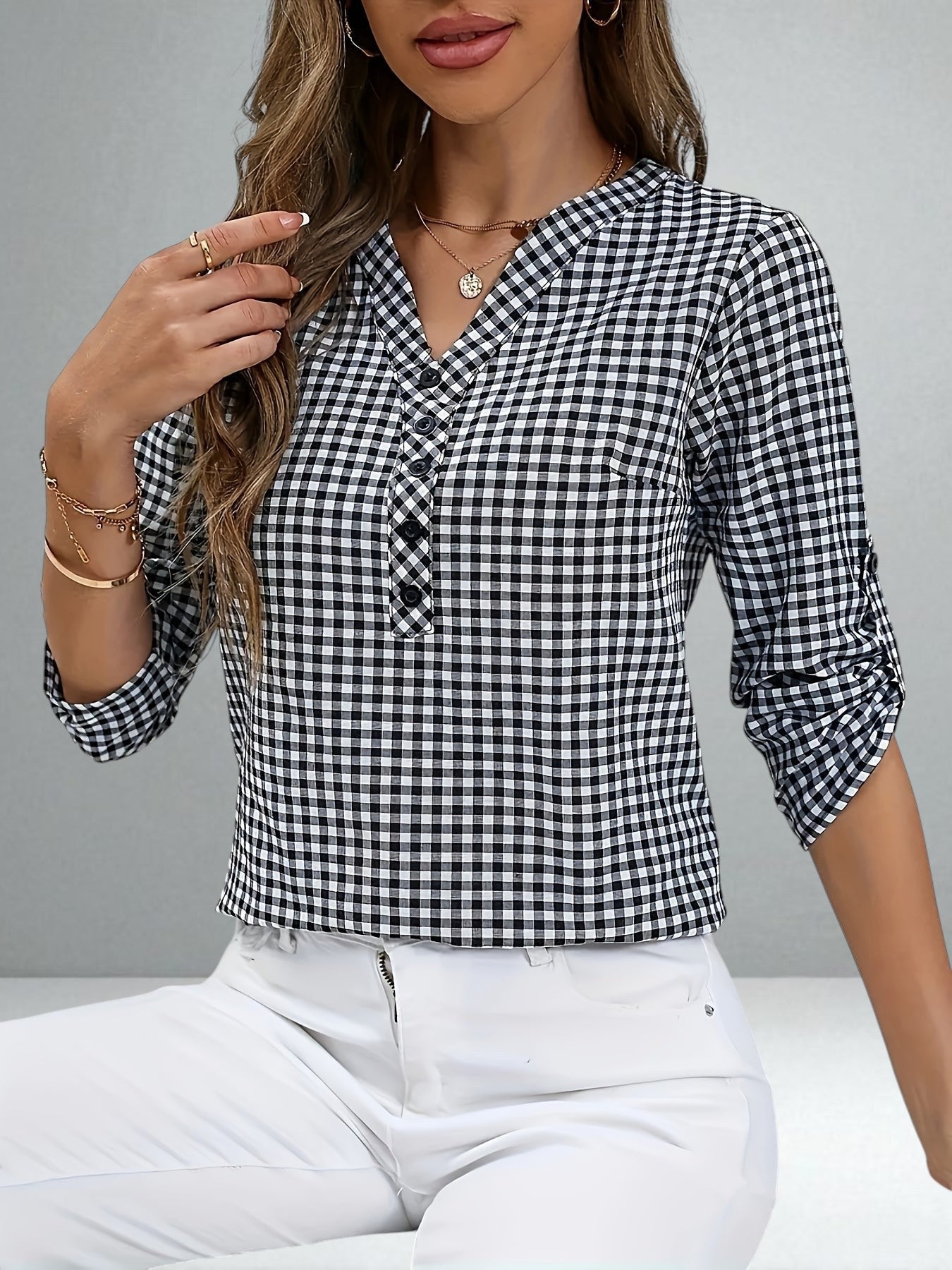 The Vianney V-Neck Top