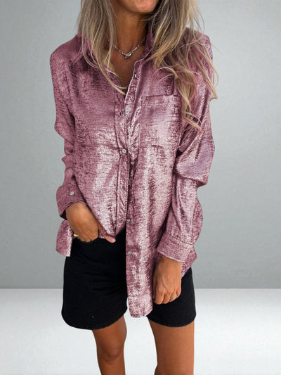 The Zoey Shimmer Shirt