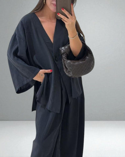 The Sienna V-Neck Lounge Set