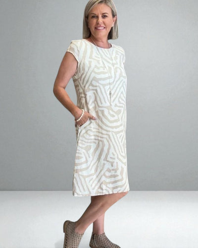 The Nelia Relaxed Print Dress