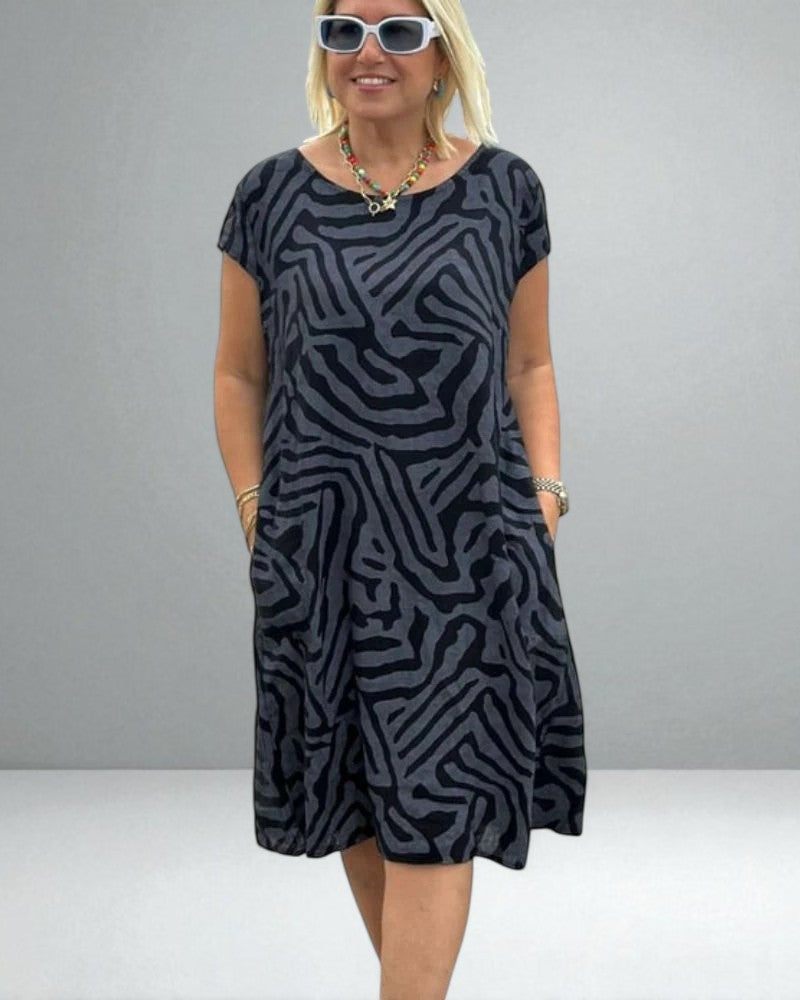 The Nelia Relaxed Print Dress