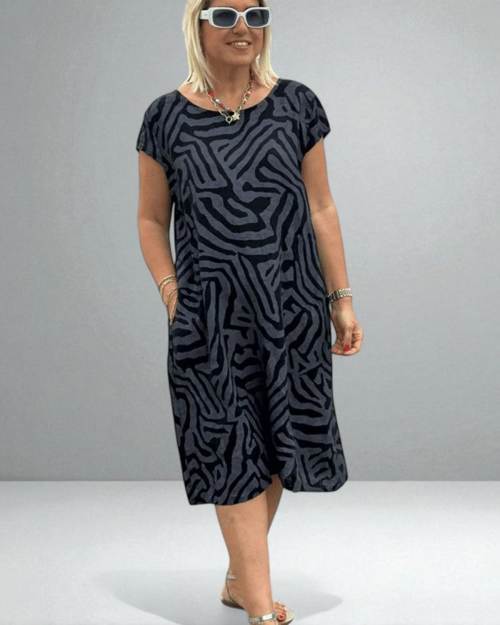The Nelia Relaxed Print Dress