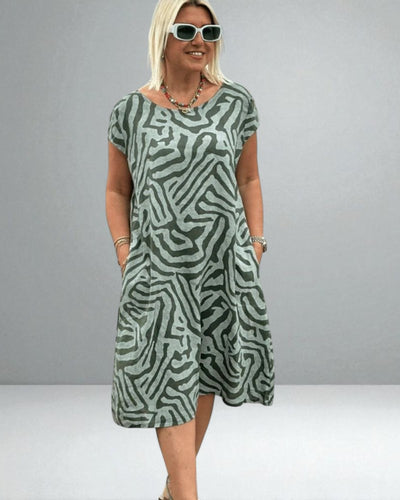 The Nelia Relaxed Print Dress