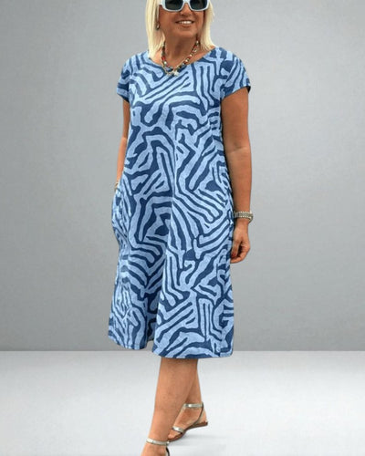 The Nelia Relaxed Print Dress