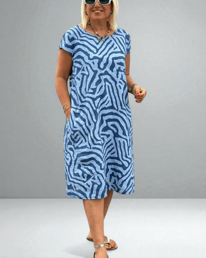 The Nelia Relaxed Print Dress