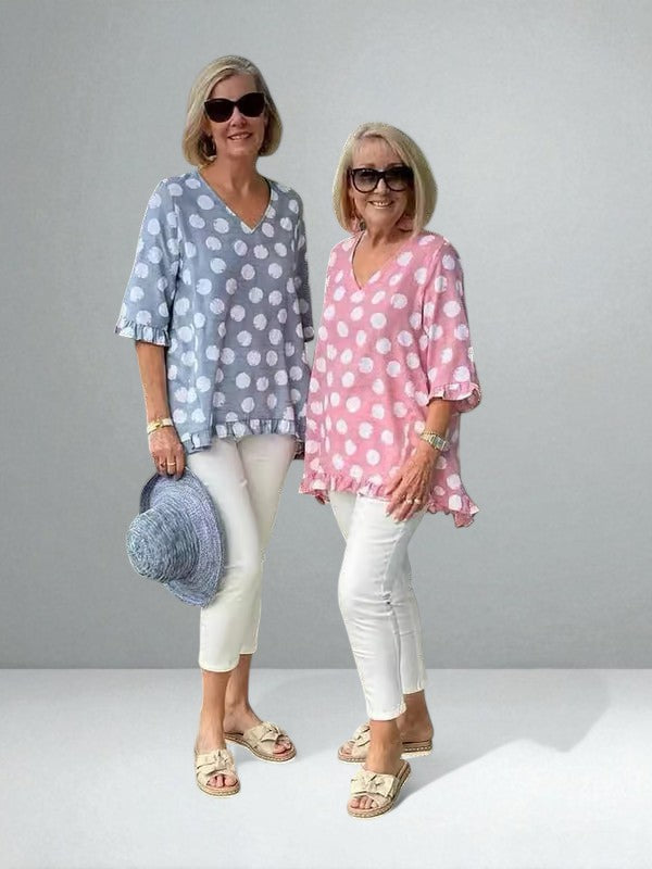 The Chloe V-Neck Blouse