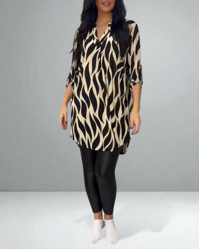 The Fiora Patterned Top