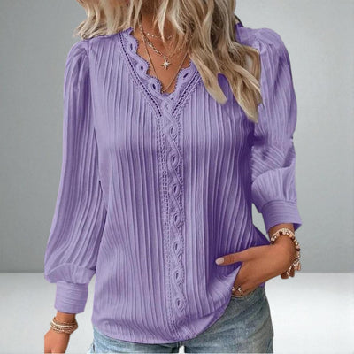 The Camillia Pintuck Blouse
