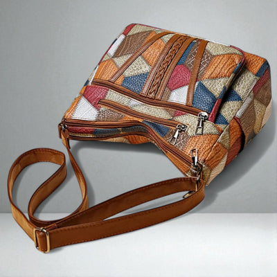 The Leona Mosaic Shoulder Bag