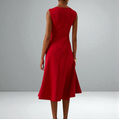 The Juliette Draped Midi Dress