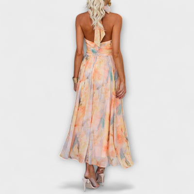The Cristal Watercolor Dress