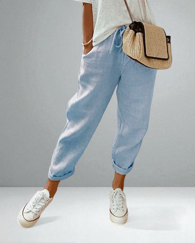The Ella Linen Pant
